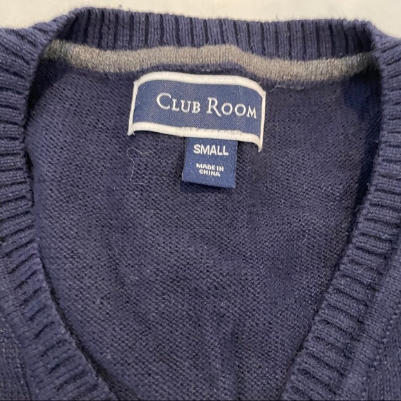 Club Room CableKnit Vest - Picture 2 of 4